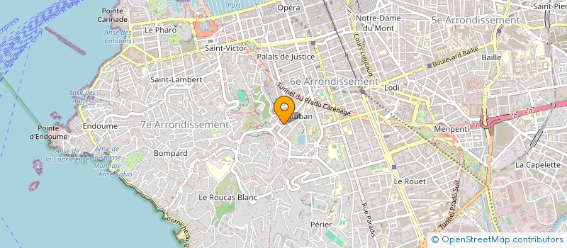 localisation de l'entreprise MONSIEUR RAPHAEL MORAND à MARSEILLE