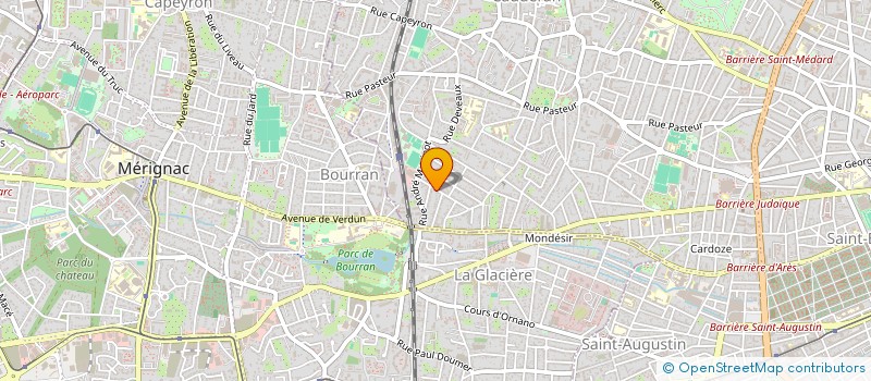 localisation de l'entreprise MONSIEUR RAPHAEL MOREAU  BORDEAUX