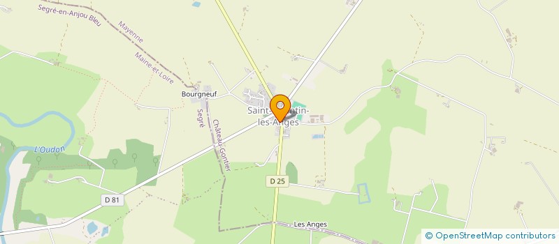 localisation de l'entreprise MONSIEUR RAPHAEL MOREAU  SAINT-QUENTIN-LES-ANGES