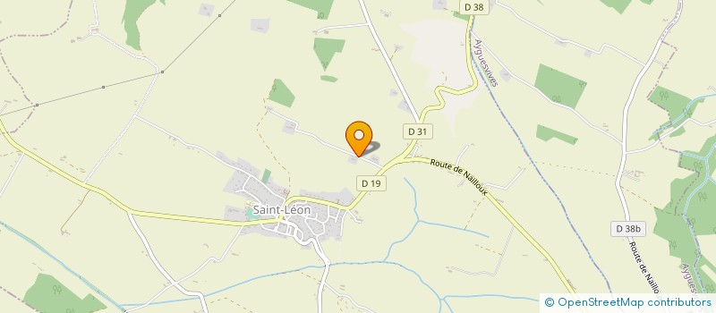 localisation de l'entreprise MONSIEUR RAPHAEL MOREL  SAINT-LEON