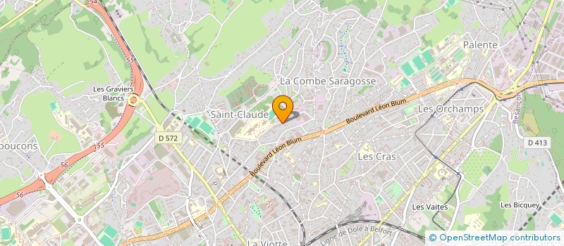 localisation de l'entreprise MONSIEUR RAPHAEL MOREL à BESANCON