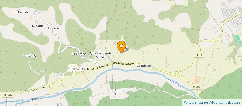 localisation de l'entreprise MONSIEUR RAPHAEL MORENO à SISTERON