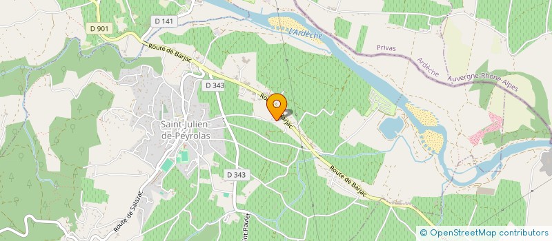 localisation de l'entreprise MONSIEUR RAPHAEL MORENO  SAINT-JULIEN-DE-PEYROLAS