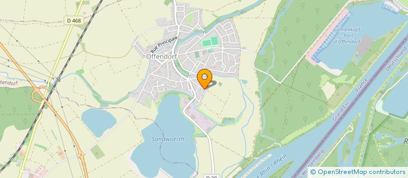 localisation de l'entreprise MONSIEUR RAPHAEL MOSQUERA  OFFENDORF