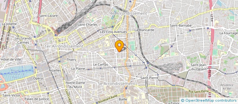 localisation de l'entreprise MONSIEUR RAPHAEL MOUFLIN à MARSEILLE