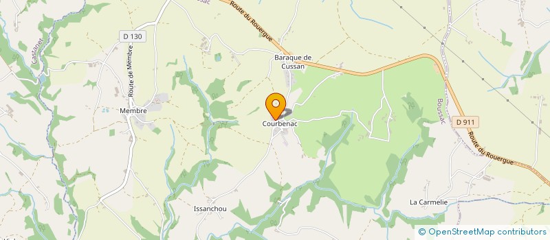 localisation de l'entreprise MONSIEUR RAPHAEL MOYANO  BOUSSAC