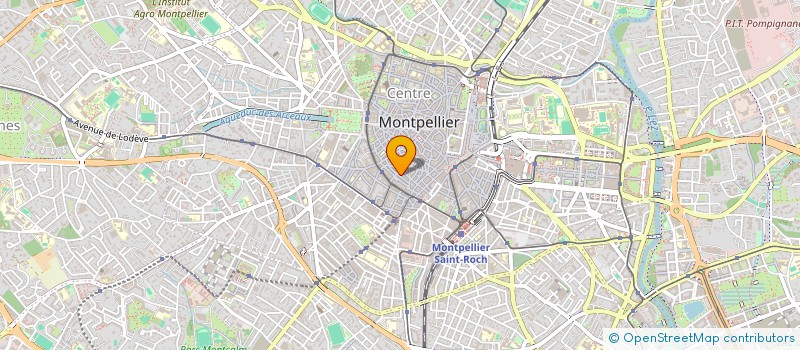 localisation de l'entreprise MONSIEUR RAPHAEL MROZINSKI  MONTPELLIER