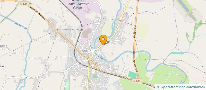 localisation de l'entreprise MONSIEUR RAPHAEL MUNOZ  LABRUGUIERE