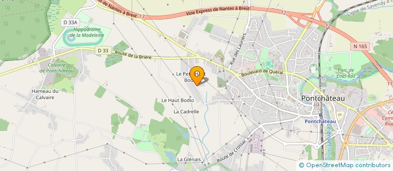 localisation de l'entreprise MONSIEUR RAPHAEL MYARD  PONTCHATEAU