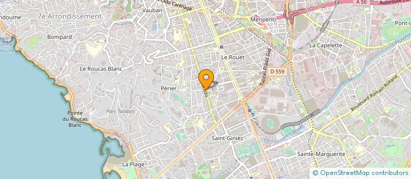 localisation de l'entreprise MONSIEUR RAPHAEL NAIL à MARSEILLE