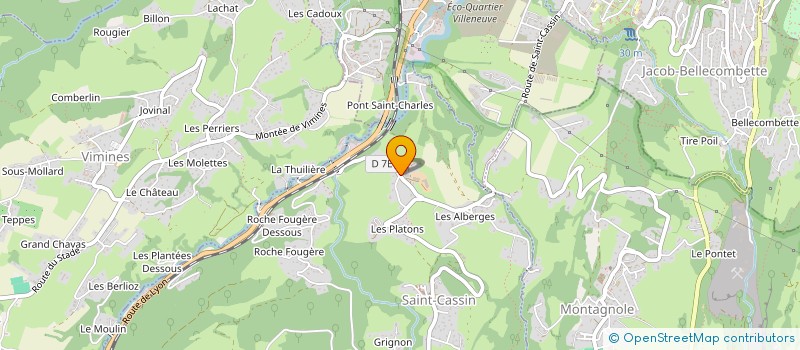 localisation de l'entreprise MONSIEUR RAPHAEL NANTOIS  SAINT-CASSIN