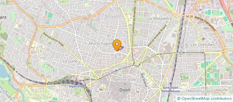 localisation de l'entreprise MONSIEUR RAPHAEL NAUCHE  DIJON