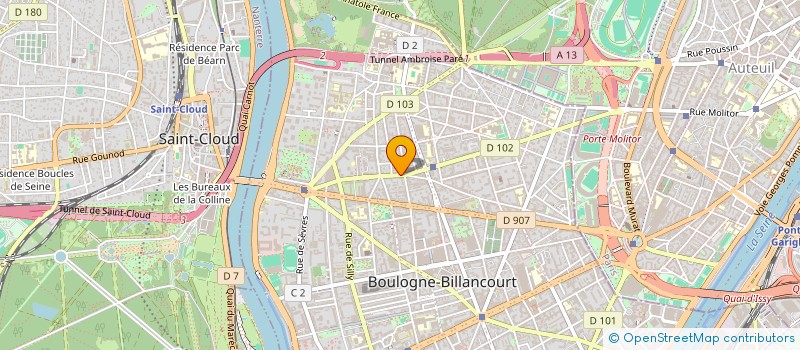 localisation de l'entreprise MONSIEUR RAPHAEL NGANKAM à BOULOGNE-BILLANCOURT