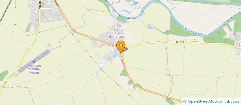 localisation de l'entreprise MONSIEUR RAPHAEL NOEL  BIERMES