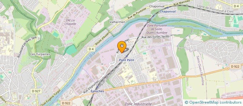 localisation de l'entreprise MONSIEUR RAPHAEL-NOEL NGUYEN à SAINT-OUEN-L'AUMONE