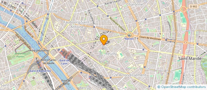 localisation de l'entreprise MONSIEUR RAPHAEL NOURI  PARIS