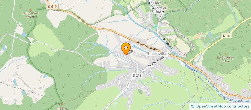 localisation de l'entreprise MONSIEUR RAPHAEL ODOUARD  CHALONVILLARS