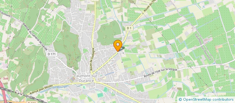 localisation de l'entreprise MONSIEUR RAPHAEL OGIER  CAUMONT-SUR-DURANCE