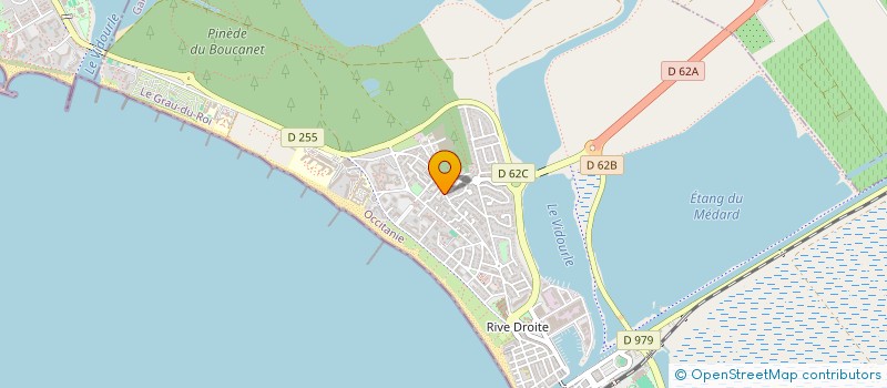 localisation de l'entreprise MONSIEUR RAPHAEL OGNO  LE GRAU-DU-ROI