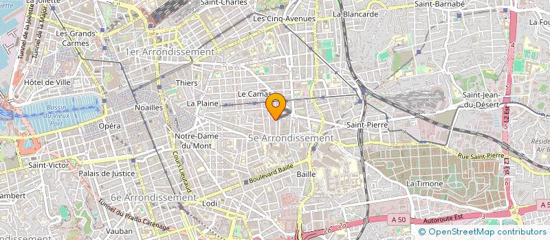 localisation de l'entreprise MONSIEUR RAPHAEL ORAND à MARSEILLE