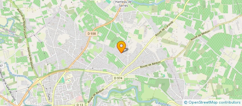 localisation de l'entreprise MONSIEUR RAPHAEL ORTEGA  CARPENTRAS