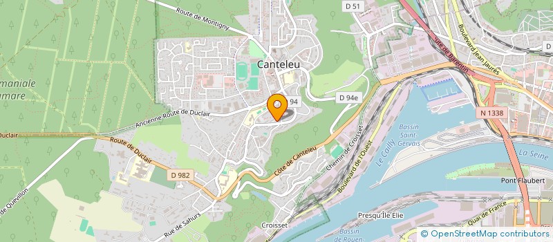 localisation de l'entreprise MONSIEUR RAPHAEL PADRAO à CANTELEU