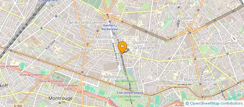 localisation de l'entreprise MONSIEUR RAPHAEL PAILLARD  PARIS