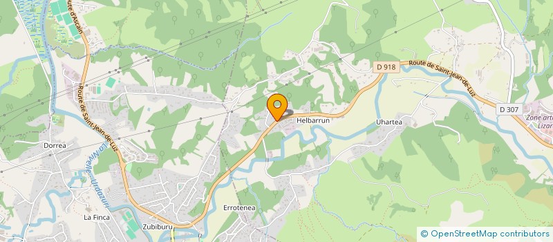 localisation de l'entreprise MONSIEUR RAPHAEL PANNEKOUCKE  SAINT-PEE-SUR-NIVELLE