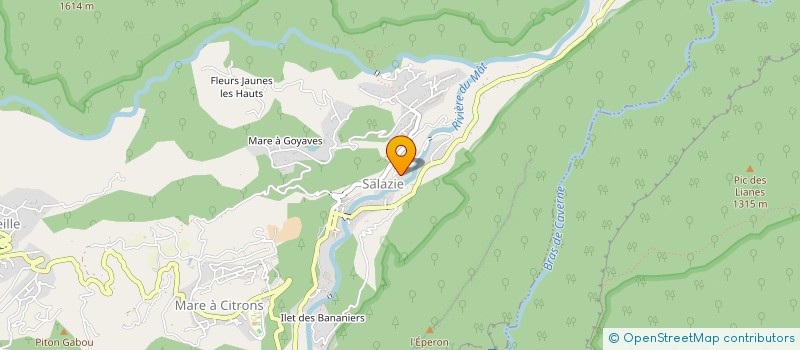 localisation de l'entreprise MONSIEUR RAPHAEL PAPAYA  SALAZIE