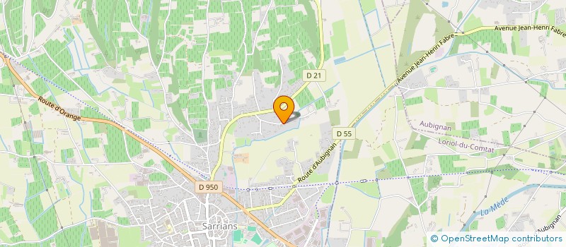 localisation de l'entreprise MONSIEUR RAPHAEL PARRADO à SARRIANS