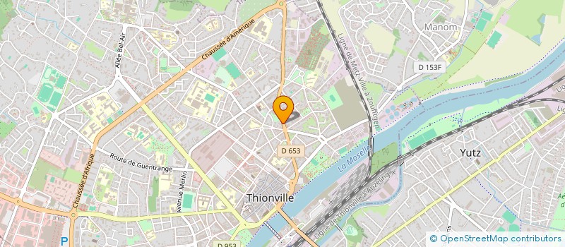 localisation de l'entreprise MONSIEUR RAPHAEL PARTOUCHE à THIONVILLE