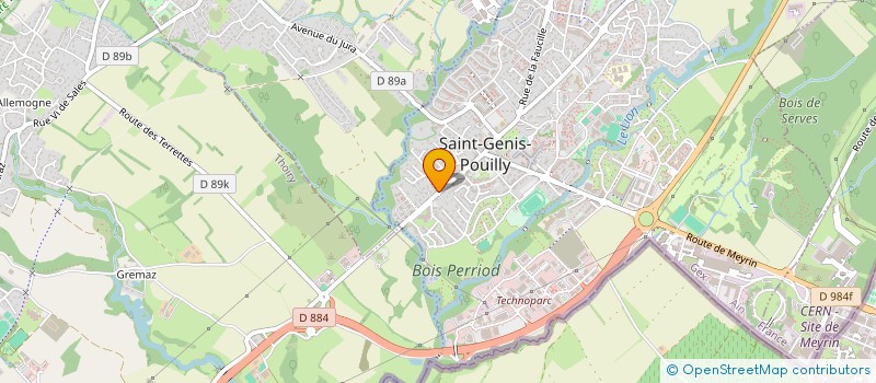 localisation de l'entreprise MONSIEUR RAPHAEL PARTOUCHE-SEBBAN à SAINT-GENIS-POUILLY