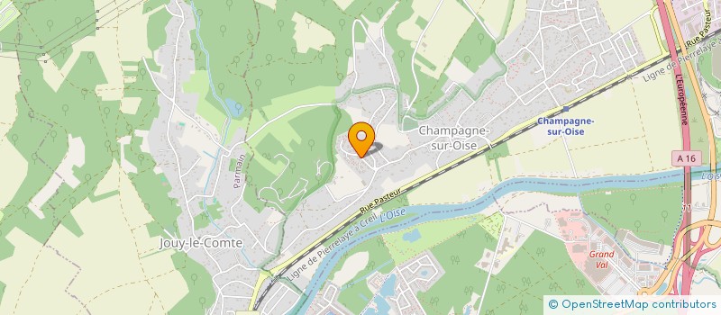 localisation de l'entreprise MONSIEUR RAPHAEL PATINO  CHAMPAGNE-SUR-OISE