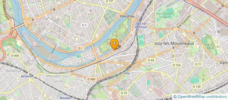 localisation de l'entreprise MONSIEUR RAPHAEL PATRY  ISSY-LES-MOULINEAUX