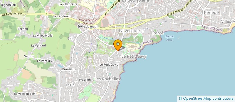 localisation de l'entreprise MONSIEUR RAPHAEL PAUTRE  SAINT-NAZAIRE