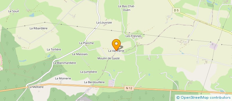 localisation de l'entreprise MONSIEUR RAPHAEL PAVARD  MAYENNE