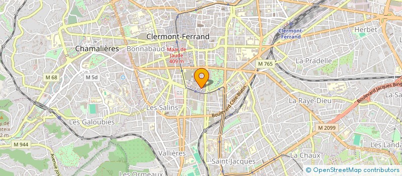 localisation de l'entreprise MONSIEUR RAPHAEL PEARSON  CLERMONT-FERRAND