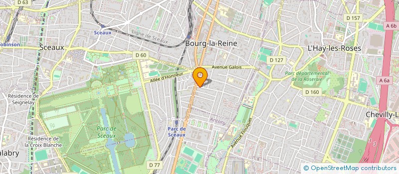 localisation de l'entreprise MONSIEUR RAPHAEL PECORARO à BOURG-LA-REINE