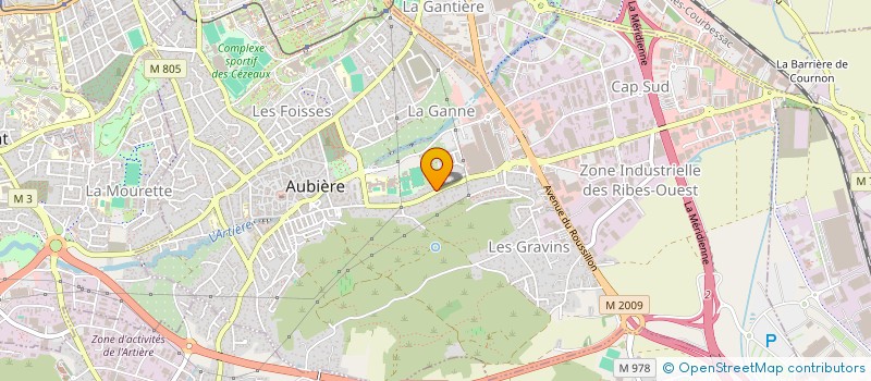 localisation de l'entreprise MONSIEUR RAPHAEL PEIXOTO  PONTAUMUR