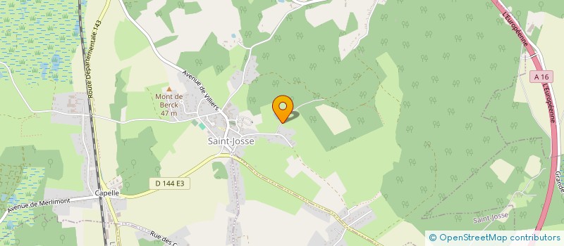 localisation de l'entreprise MONSIEUR RAPHAEL PENET  SAINT-JOSSE