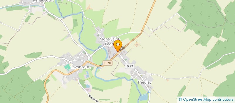 localisation de l'entreprise MONSIEUR RAPHAEL PEQUIGNOT  MONT-SAINT-LEGER