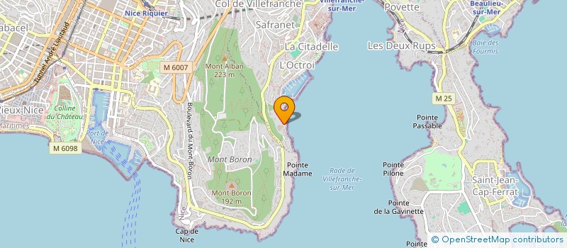 localisation de l'entreprise MONSIEUR RAPHAEL PEREZ à VILLEFRANCHE-SUR-MER