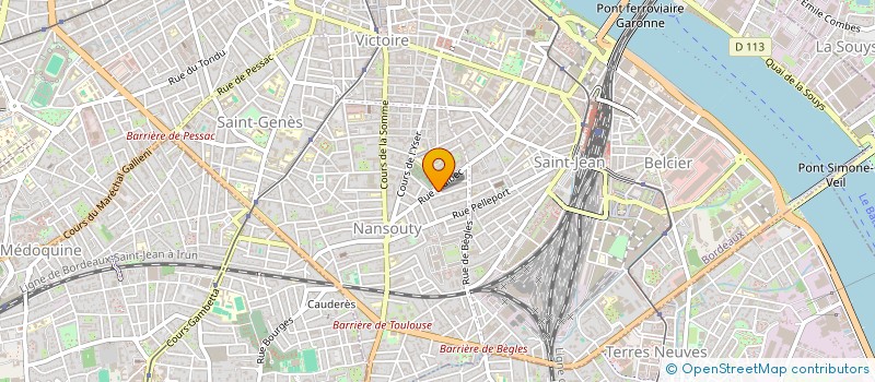 localisation de l'entreprise MONSIEUR RAPHAEL PERRAULT  BORDEAUX