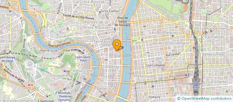 localisation de l'entreprise MONSIEUR RAPHAEL PERRET-LIAUDET à LYON