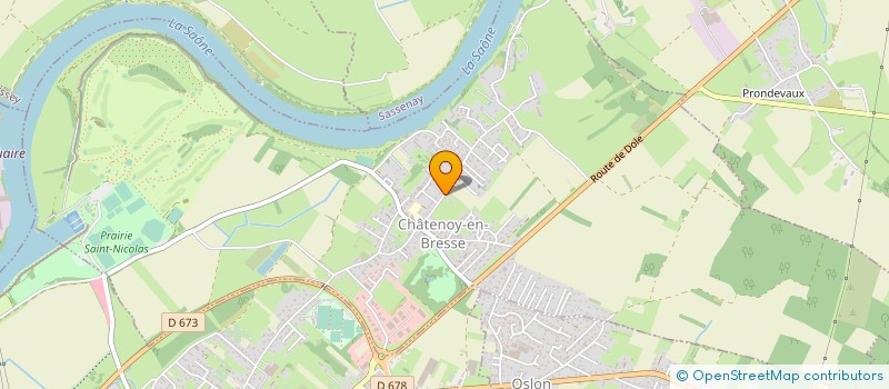 localisation de l'entreprise MONSIEUR RAPHAEL PERRIER  CHATENOY-EN-BRESSE