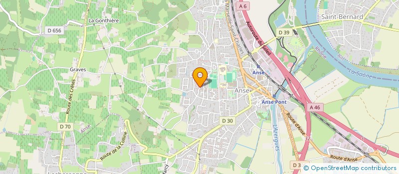 localisation de l'entreprise MONSIEUR RAPHAEL PETRINI  ANSE