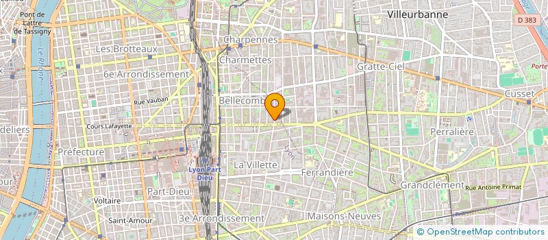 localisation de l'entreprise MONSIEUR RAPHAEL PEZERAT à LYON