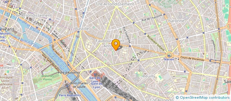 localisation de l'entreprise MONSIEUR RAPHAEL PIACITELLI  PARIS