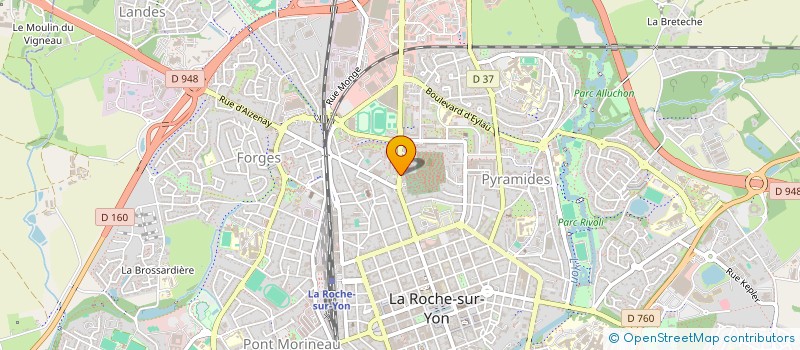 localisation de l'entreprise MONSIEUR RAPHAEL PIARD  MOUILLERON-SAINT-GERMAIN