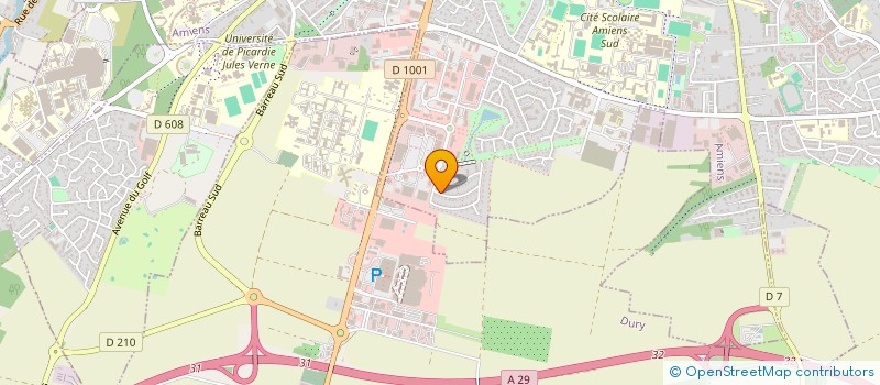 localisation de l'entreprise MONSIEUR RAPHAEL PICHOIS  AMIENS
